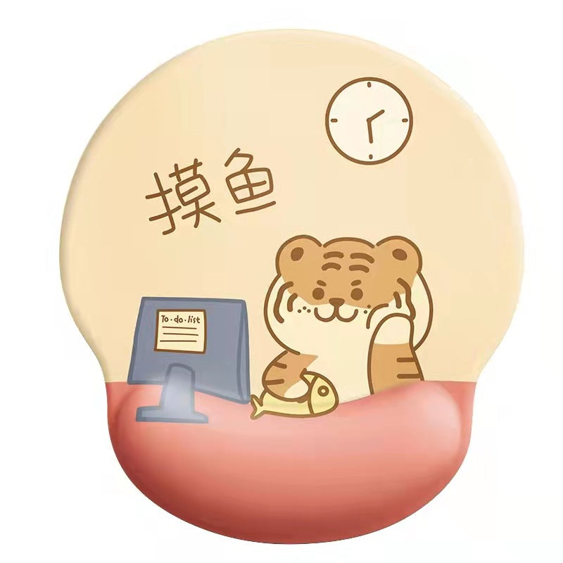 Cute Bear Wrist Mouse Pad for Comfort and Style