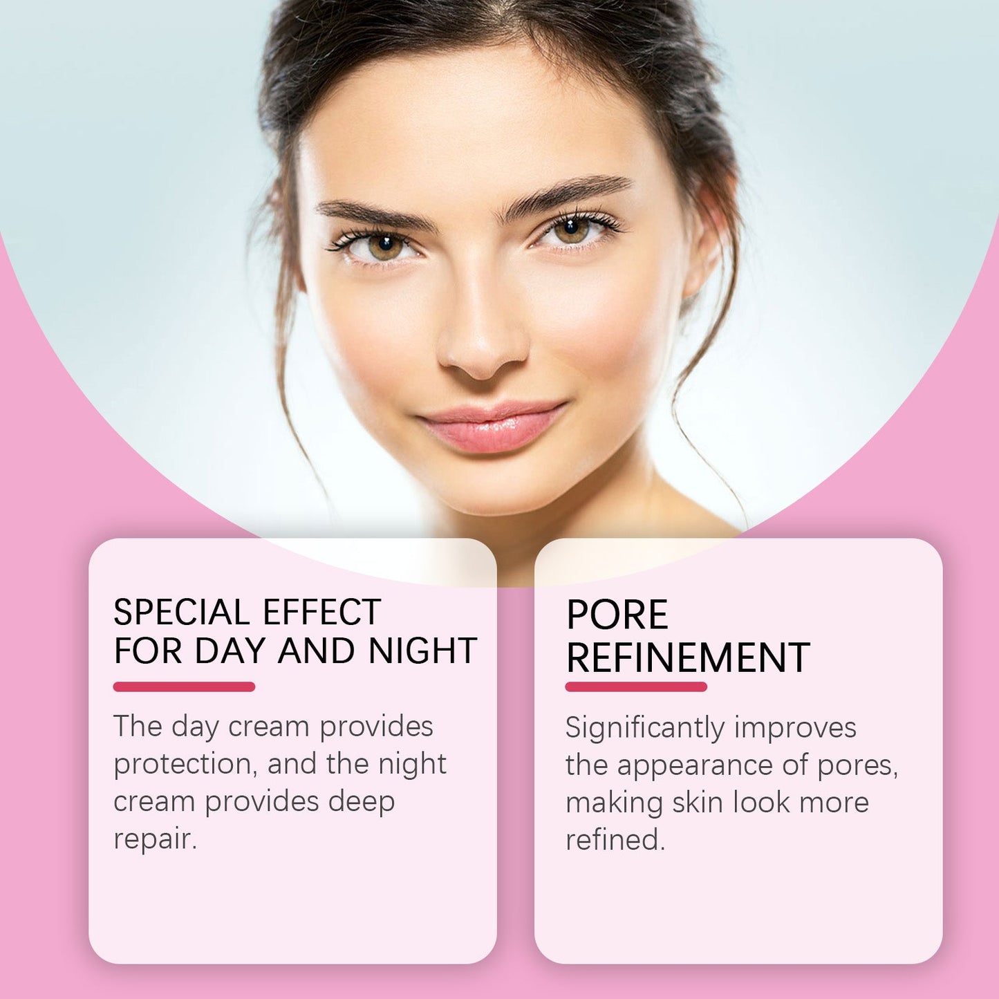 Pore Refinement Essence Set, Deeply Clean The Skin And Fine Pore Skin Cream - Korvel