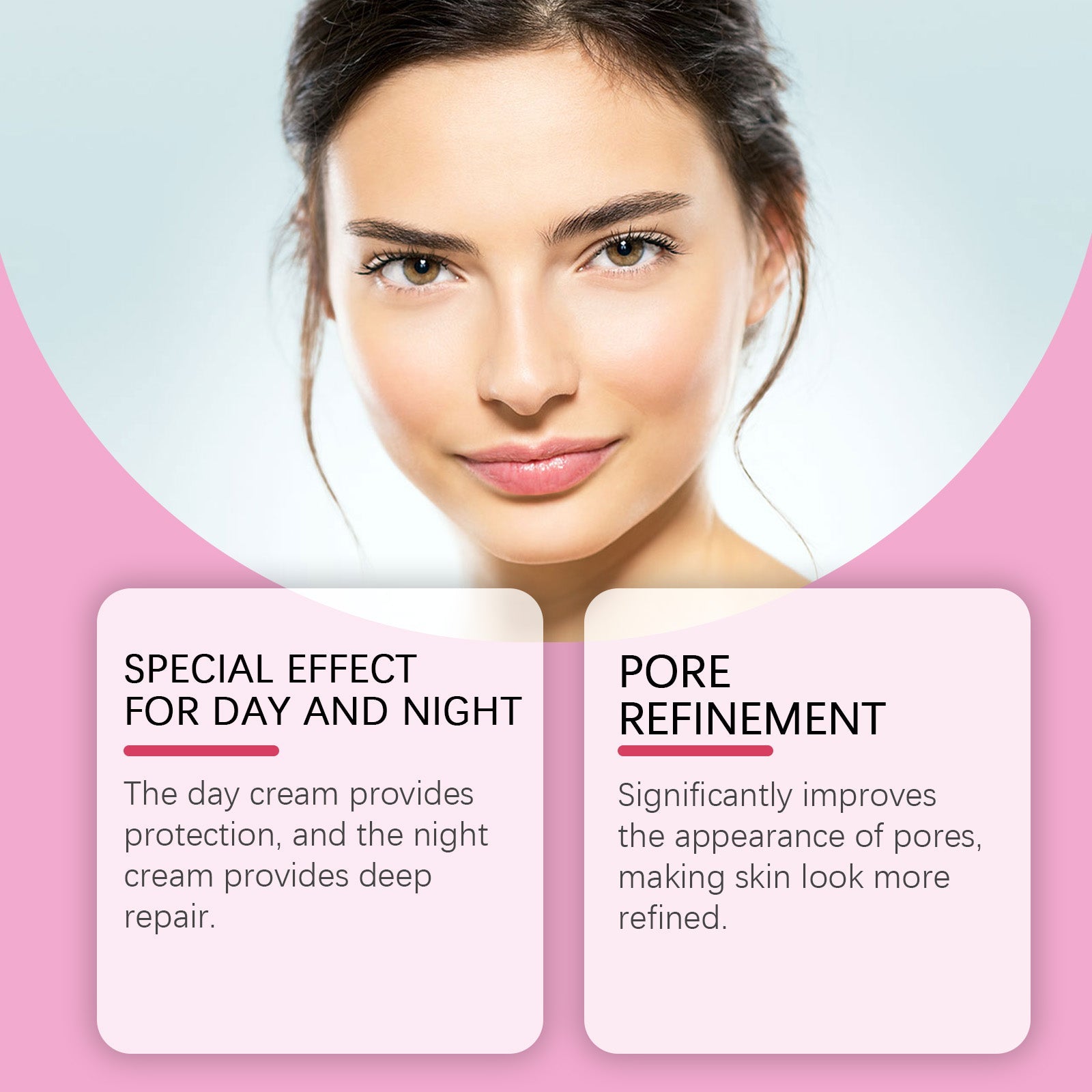 Pore Refinement Essence Set, Deeply Clean The Skin And Fine Pore Skin Cream - Korvel