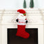 Christmas Decorations Single Head Hug Christmas Socks Gift Bag Candy Bag Christmas Eve Bedhead Pendant - Korvel