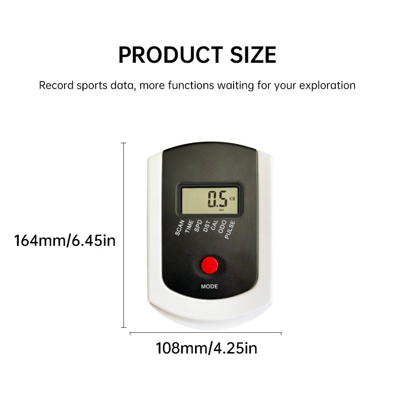 Premium Heart Rate Display for Fitness Bikes