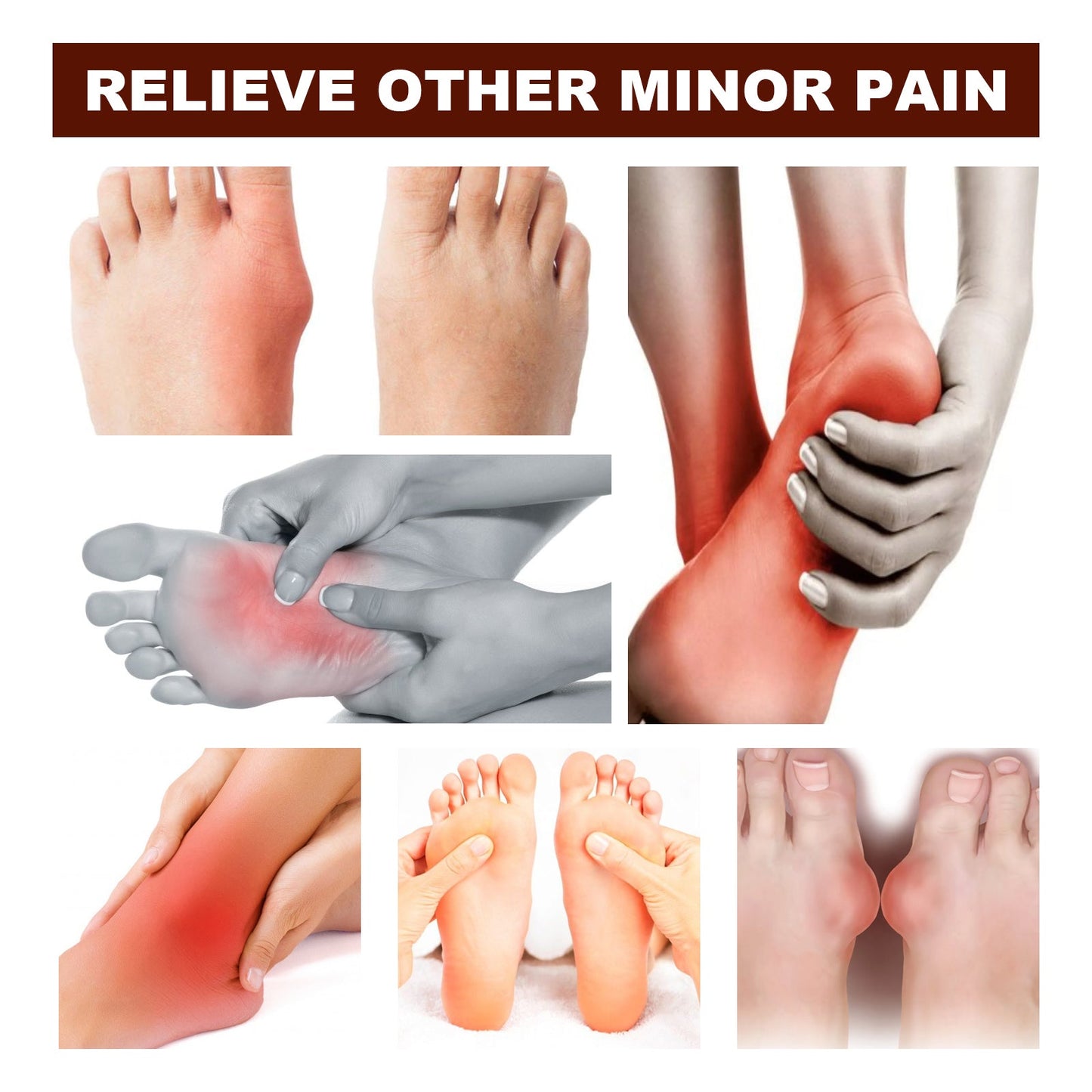 Bunion Essential Oil Roller For Pain Relief Massage Essential Oil Ball Foot Care Convenient Correction Of Thumb Valgus - Korvel
