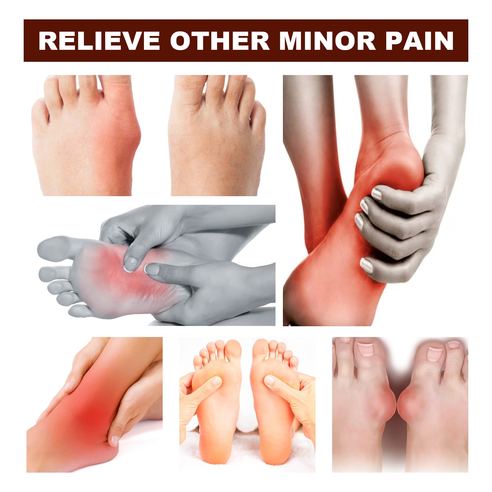 Bunion Essential Oil Roller For Pain Relief Massage Essential Oil Ball Foot Care Convenient Correction Of Thumb Valgus - Korvel