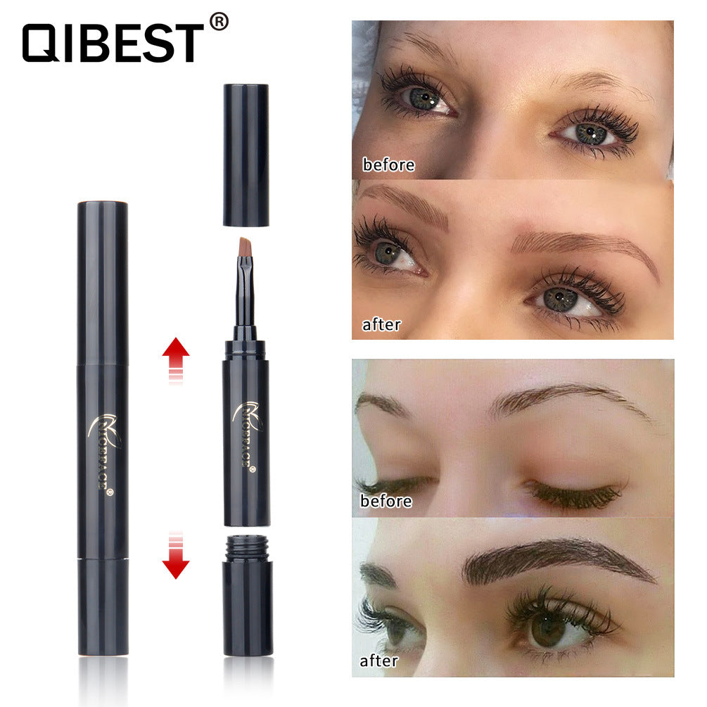NICEFACE Eyebrow Booster Cream Dyeing Eyebrow Cream 4D Eyebrow Natural Fiber Gel Fiber Pen - Korvel