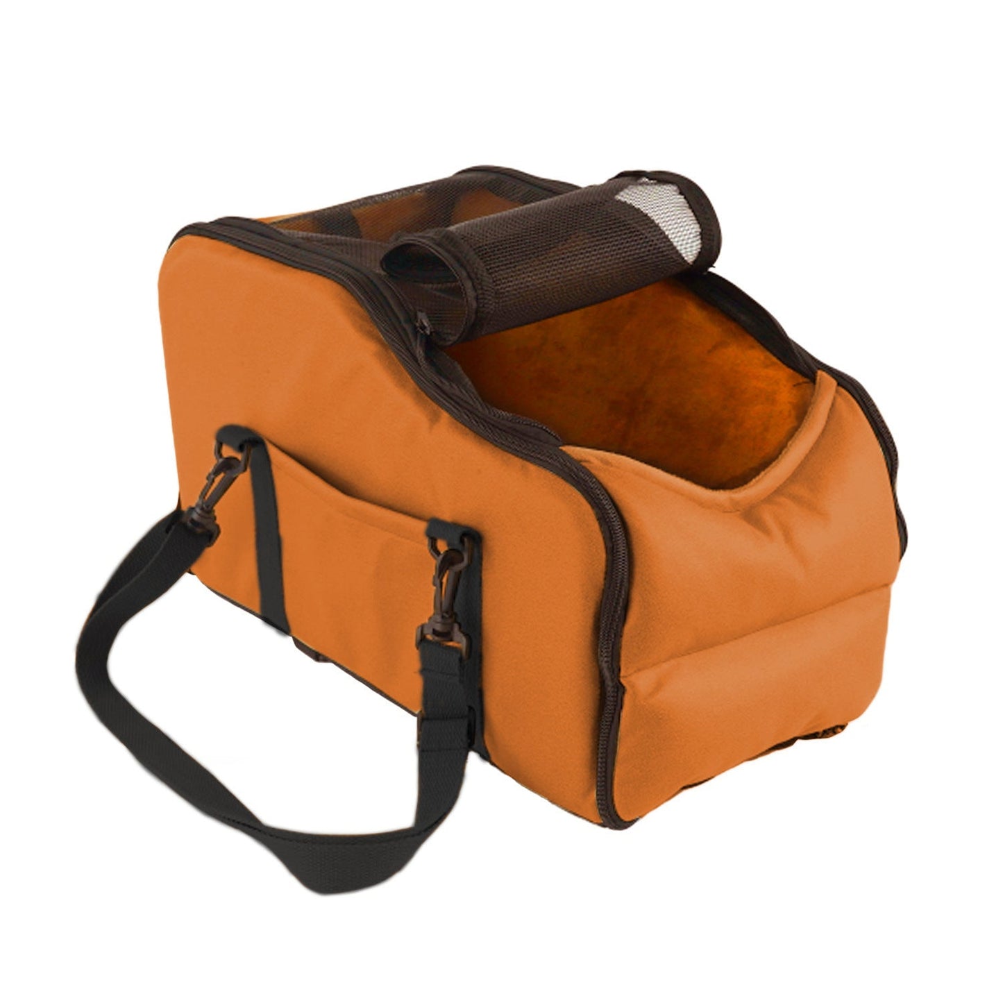 Portable pet bed for outings car travel safety seat center console car cushion car dog bed small dog ride artifact - Korvel