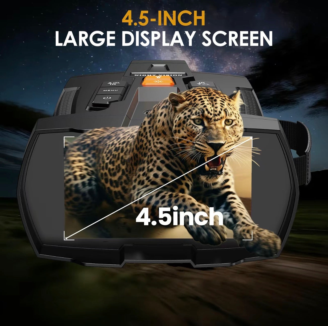 NightScope 4K Binoculars for Day and Night Exploration