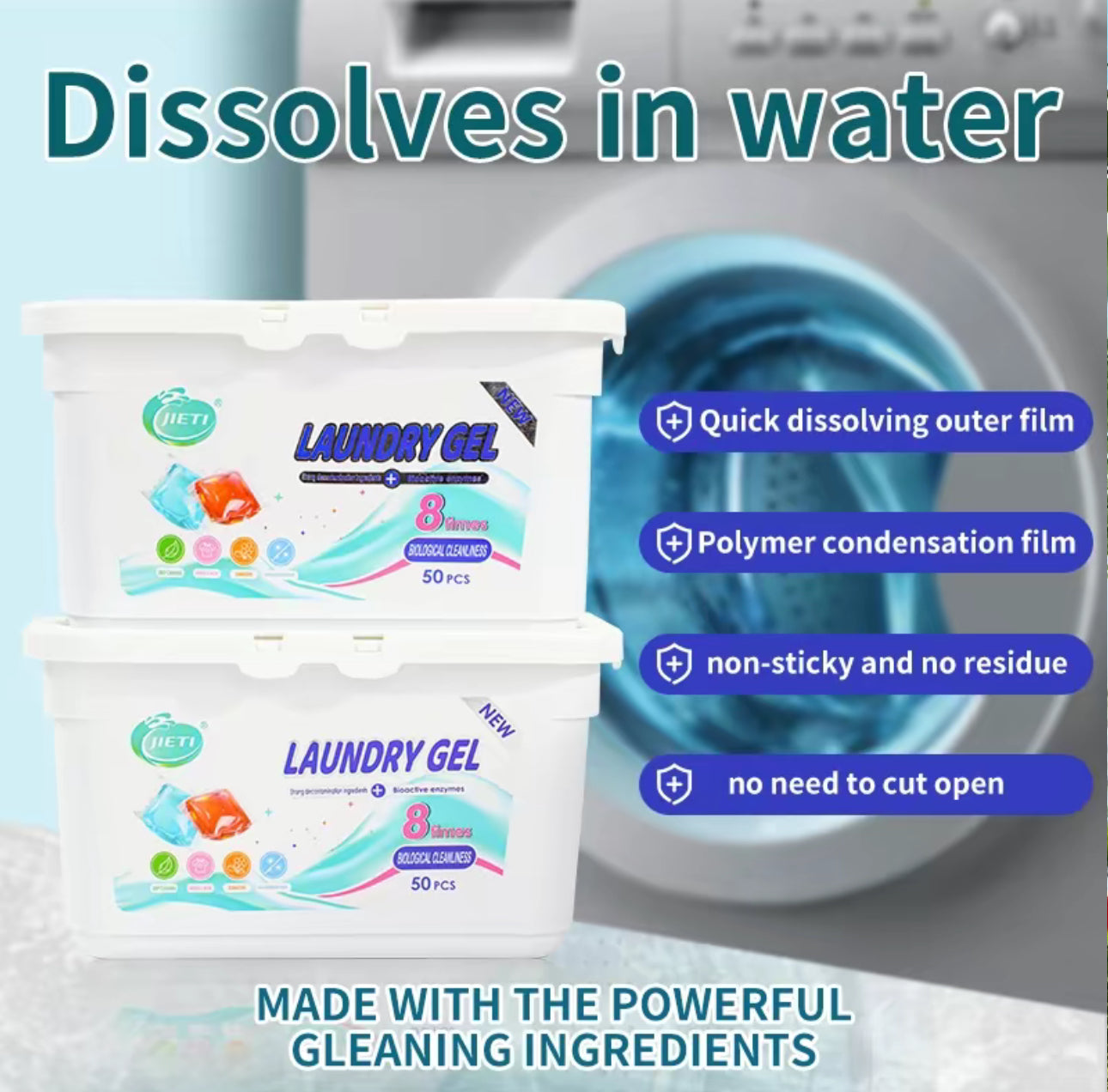 CleanBurst Laundry Pods - Korvel