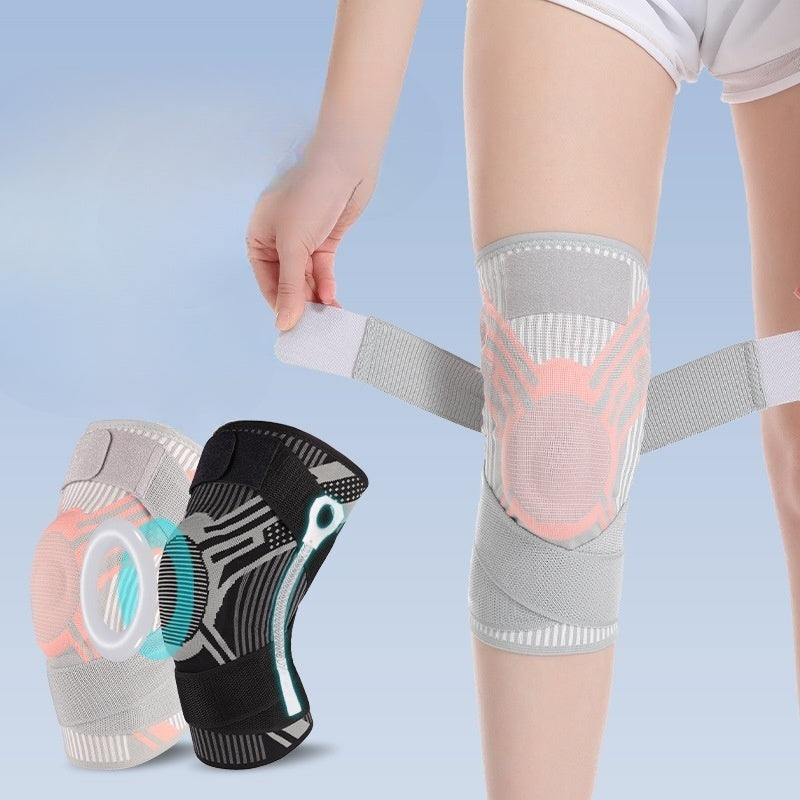 Basketball knee pads men's sports skipping rope running professional knee protection equipment - Korvel