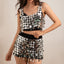 Cyberpunk nightclub style sexy slim fit backpack skirt Body Chain - Korvel