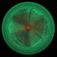 Glow P-Line P1x (Flex 2) Disc Golf Putter - XL Shield MB 25