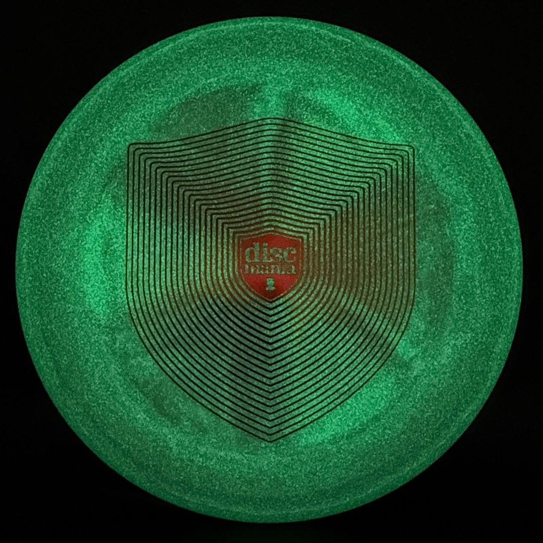 Glow P-Line P1x (Flex 2) Disc Golf Putter - XL Shield MB 25