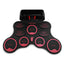 AEOFUN 10 Pads Electronic Roll Up Drum Kit with Recording Function - Korvel