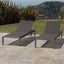CAPE CORAL KD CHAISE LOUNGE GRY(MP2)( SET OF 2 ) - Korvel