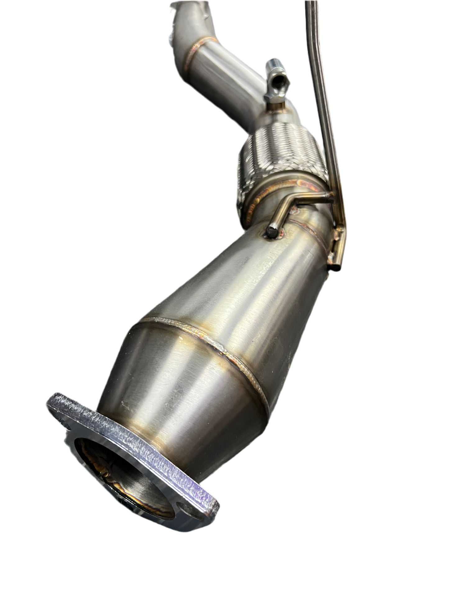 SPDZ1 K-Series Megaphone Downpipe for 12-15 Civic Si & 13-15 Acura ILX - Korvel