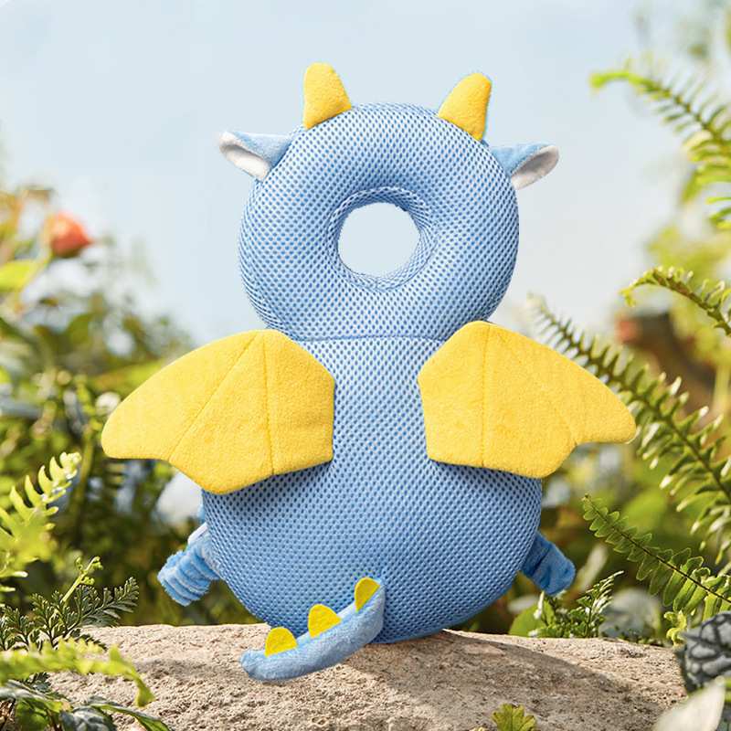 Turtle Baby Headrest Breathable Headrest Anti Drop Baby Protective Pad Learning to Walk - Korvel