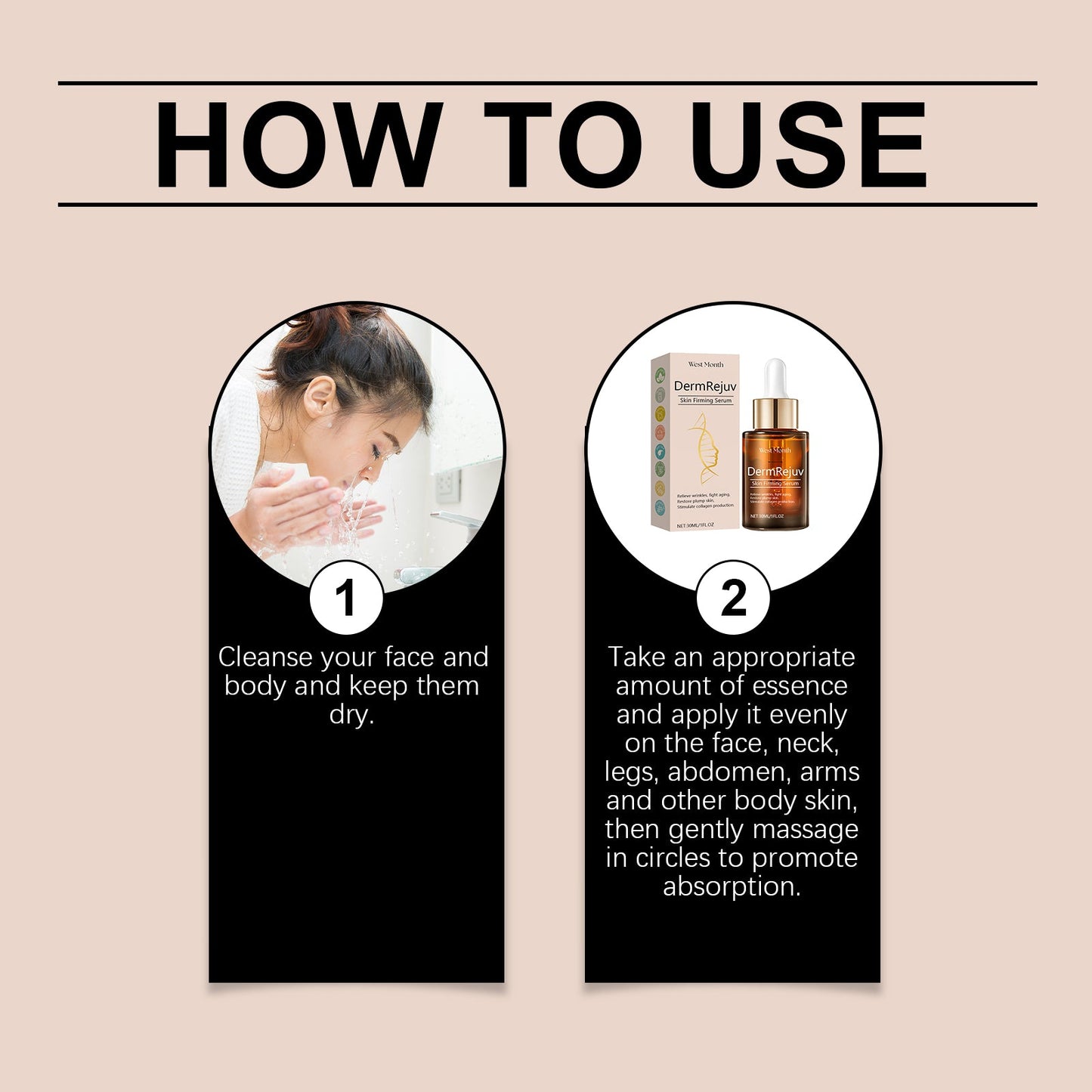 Firming Skin Essence, Brightening, Moisturizing And Smoothing Skin Line Firming Treatment Essence - Korvel