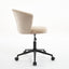 Silla de Oficina en Forma de Flor de Terciopelo con Giro