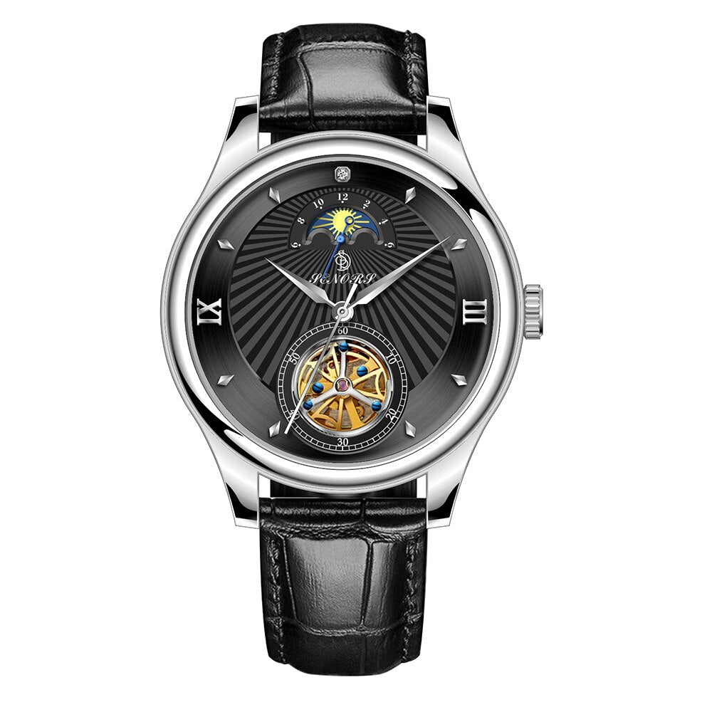 SENORS SN169 Luxury Fashion  Tourbillon Watches Automatic  Mechanical  Watches - Korvel