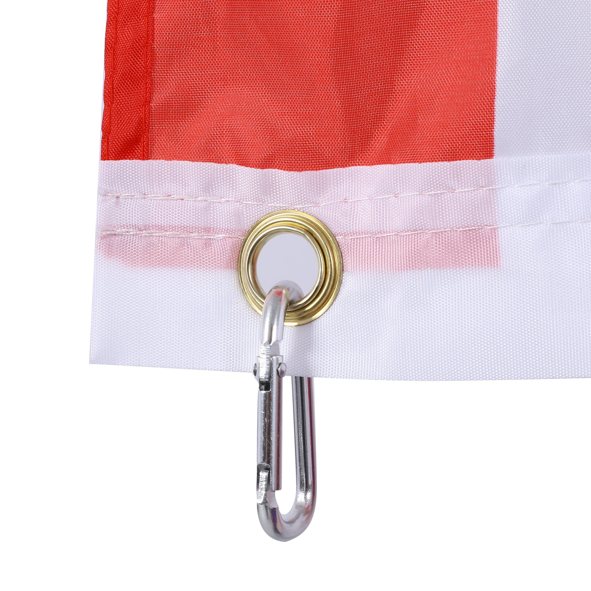 25FT segmented flagpole kit, ultra thick heavy-duty aluminum flagpole with top ball outdoor embedded flagpole - Korvel