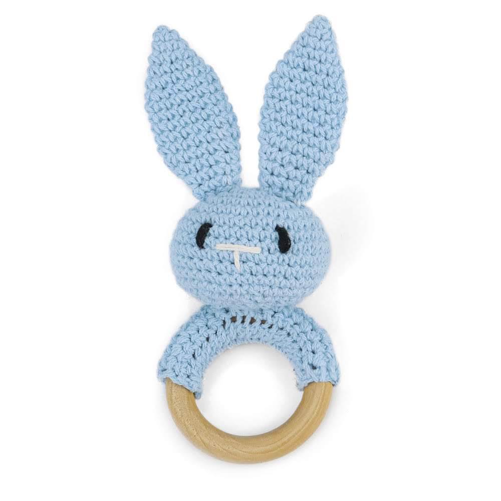 Carving Name Baby Soothing Bell Newborn Gift Bath Gift Knitted Cartoon Doll - Korvel