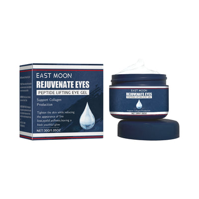 Rejuvenate Eyes Peptide Lifting Eye Gel, Hydrating Moisture Lock Moisture Repair Dull Anti-Aging Eye Care Cream - Korvel