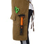 Long heavy-duty canvas tool apron, carpenter apron, carpenter 16 ounces, fully adjustable, no need for waxing - Korvel