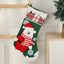 Christmas Day Decoration Cartoon Old Man Elk Snowman Window Decoration Cute Home Christmas Style Gift Bag Hanging Socks - Korvel