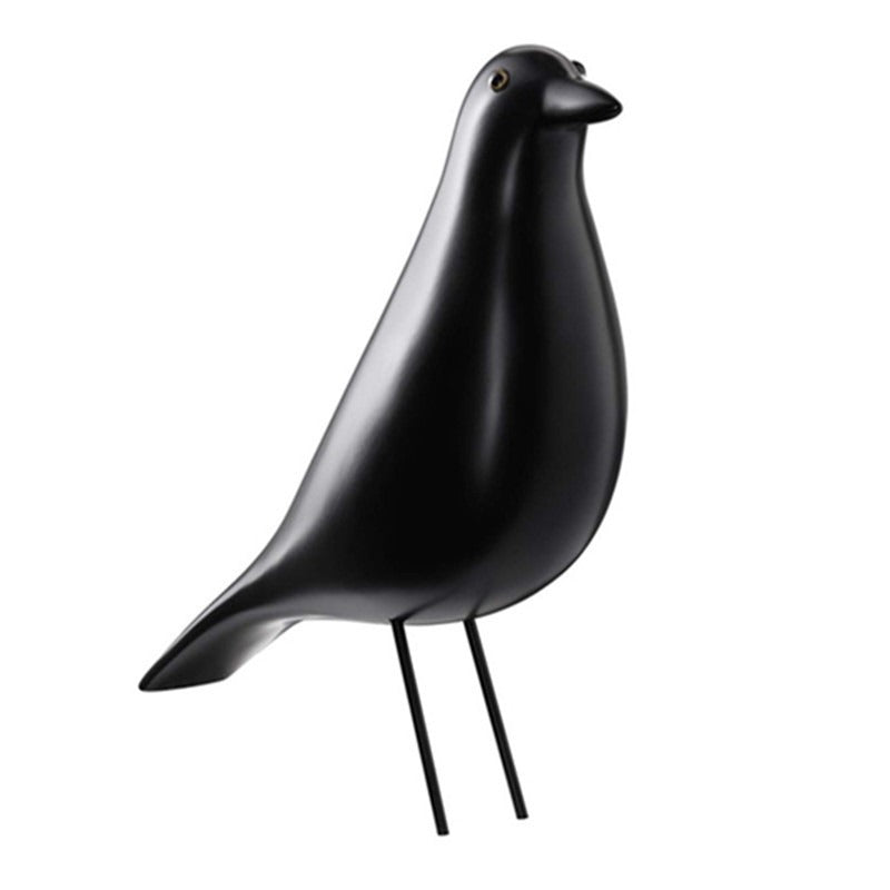 Nordic Pigeon Ems Bird Resin Figurine - Elegant Home Decor