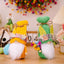 Easter Decorations Easter Knitted Rudolf Rabbit Doll Decoration - Korvel