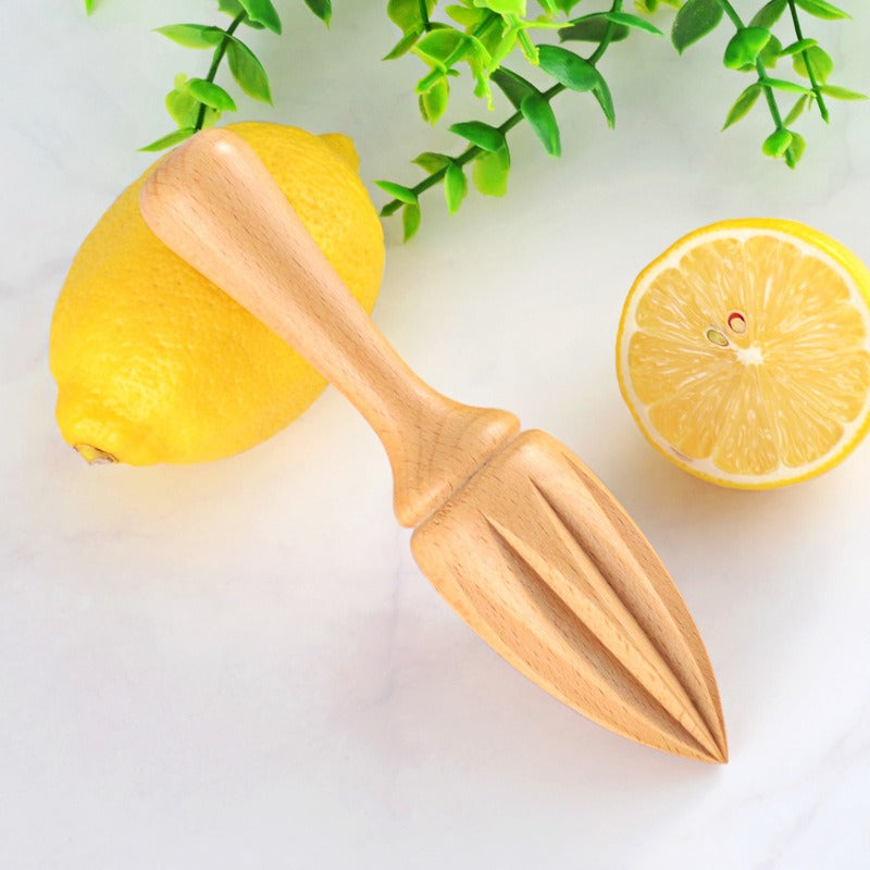Manual Beech Lemon Juicer - Korvel