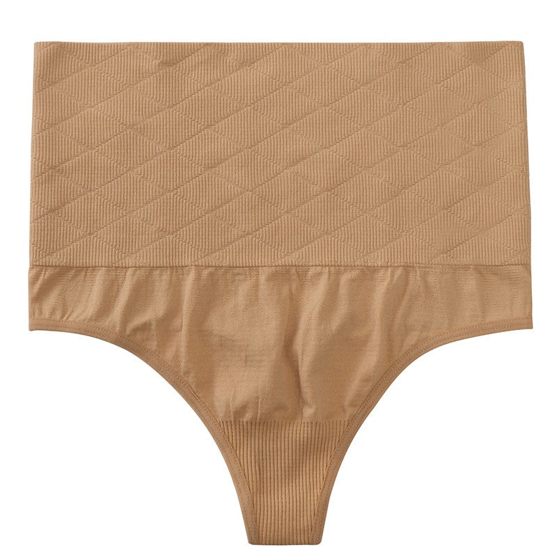 Sexy waist cinching and hip lifting pants, seamless design, exposed buttocks, high waisted pants and thongs - Korvel