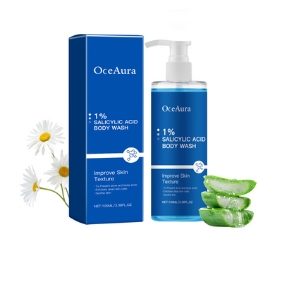 Salicylic Acid Body Wash Daily Gentle Cleaning, Exfoliating, Oil Control Refreshing, Clean, Comfortable And Lubricating - Korvel