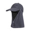 1pc Summer Baseball Cap with Detachable 360° Neck Sun Flap. For men, hiking, fishing, outdoor. - Korvel