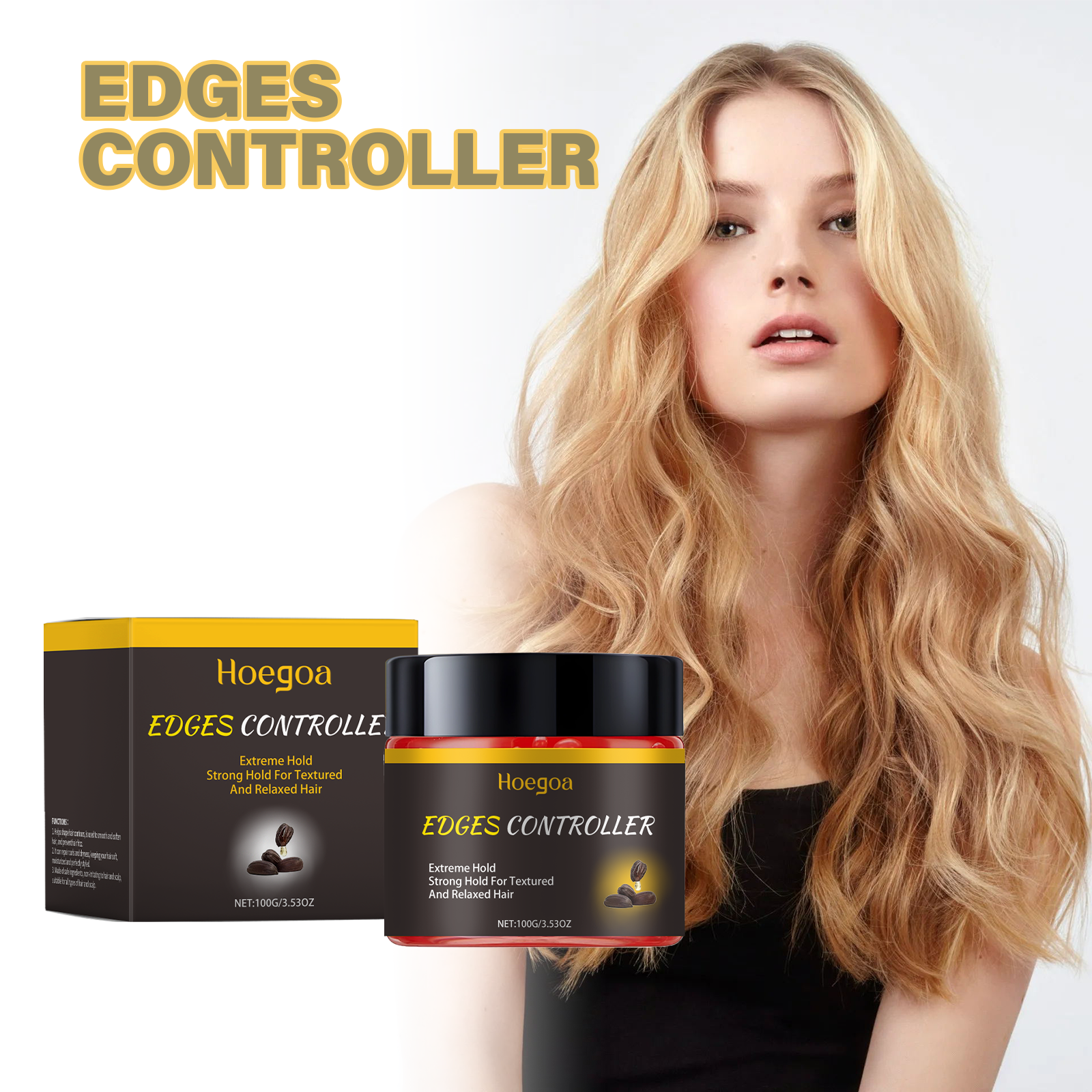 Hair Mask Nourishes And Repairs Curly Hair With Elasticity, Softness, Luster And Natural Fluff - Korvel