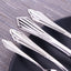 304 stainless steel knife, fork, spoon, hotel Western tableware, steak knife, fork, dessert spoon, fork, 4 piece  set - Korvel