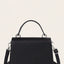 Chain PU Leather Detachable Shoulder Strap Handbag - Korvel