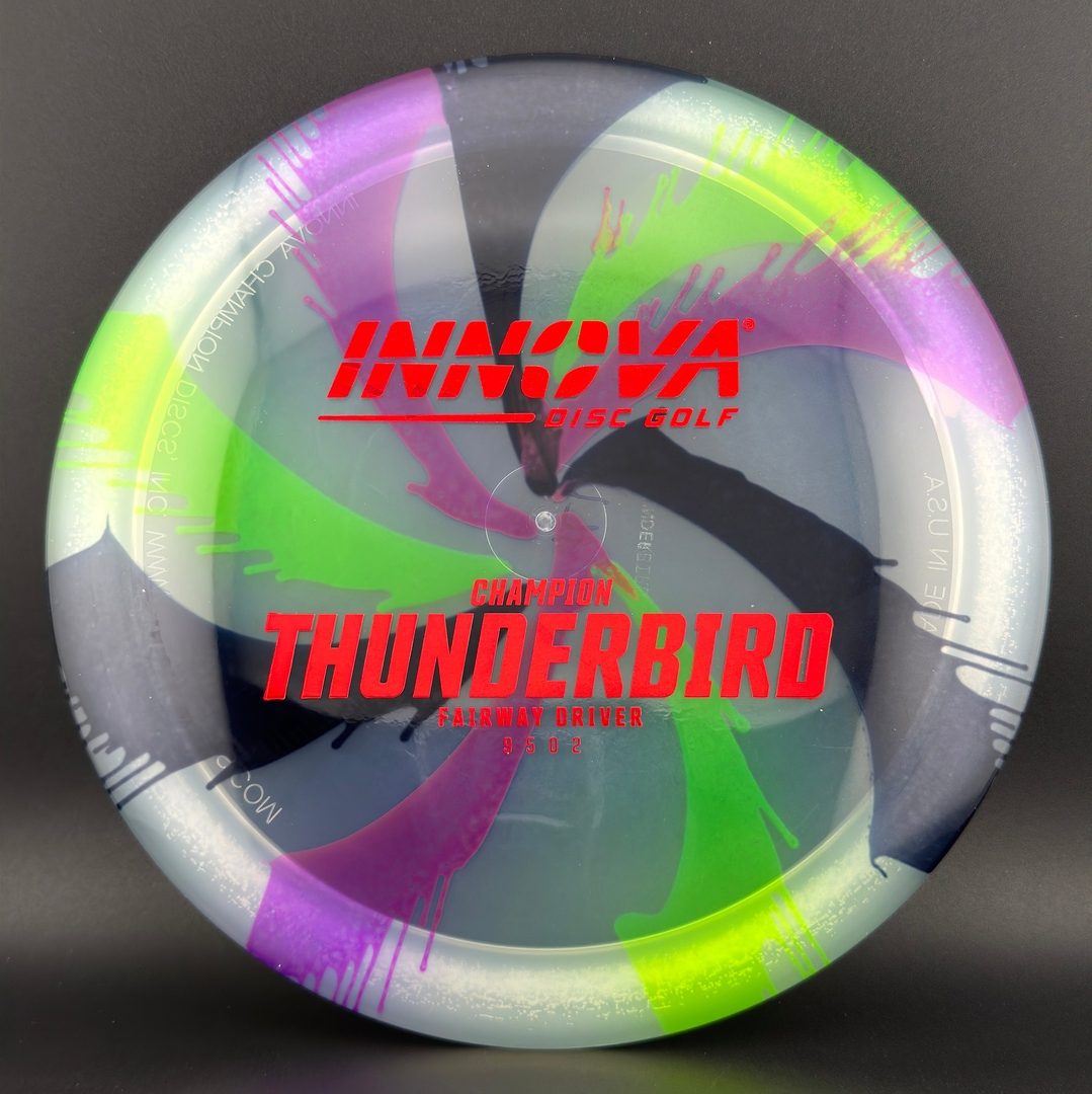 I-Dye Champion Thunderbird Disc Golf Driver