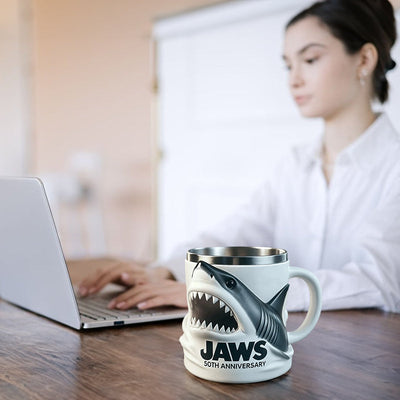 3D Shark Mug - Ocean-Themed Decor Gift for Fans & Collectors - Korvel
