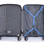 Hardshell Suitcase Spinner Wheels PP Luggage Sets Lightweight Durable Suitcase ,3-Piece Set (20/24/28) ,Purplish Blue - Korvel