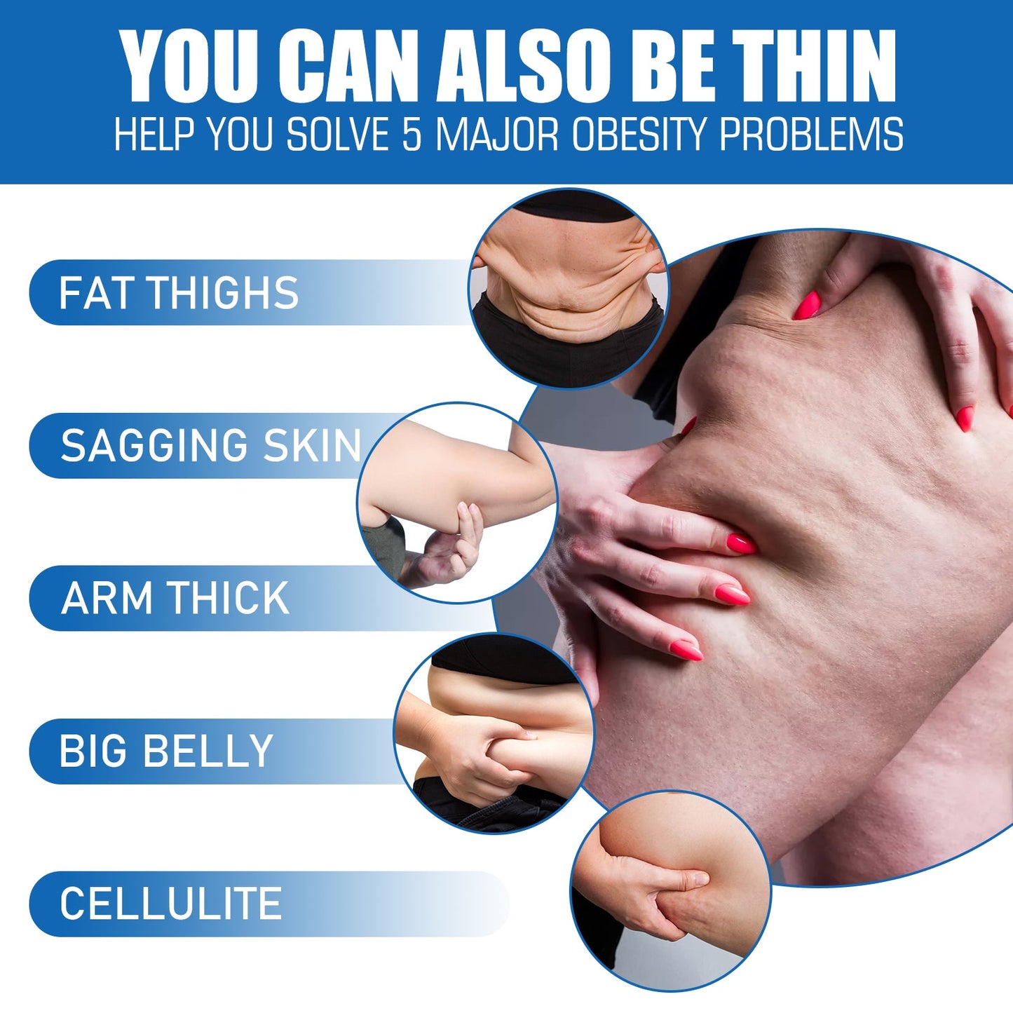 Body Shaping Cream, Abdominal Belly Firming Body Skin Moisturizing Shape Show Curves Body Cream - Korvel