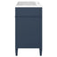 Meuble de salle de bain moderne de 30 pouces avec lavabo et rangement