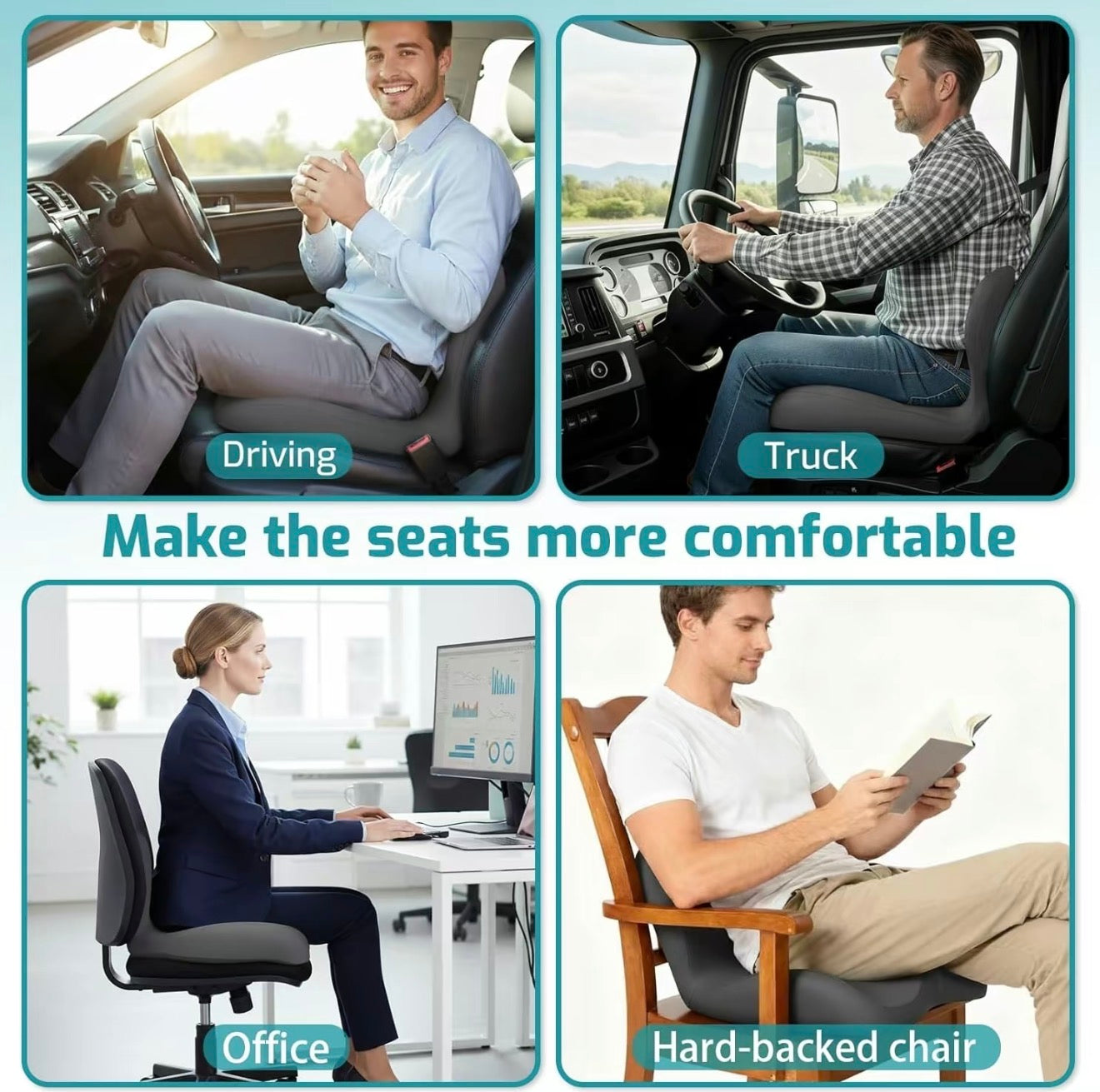 ComfortCore Premium Seat Cushion