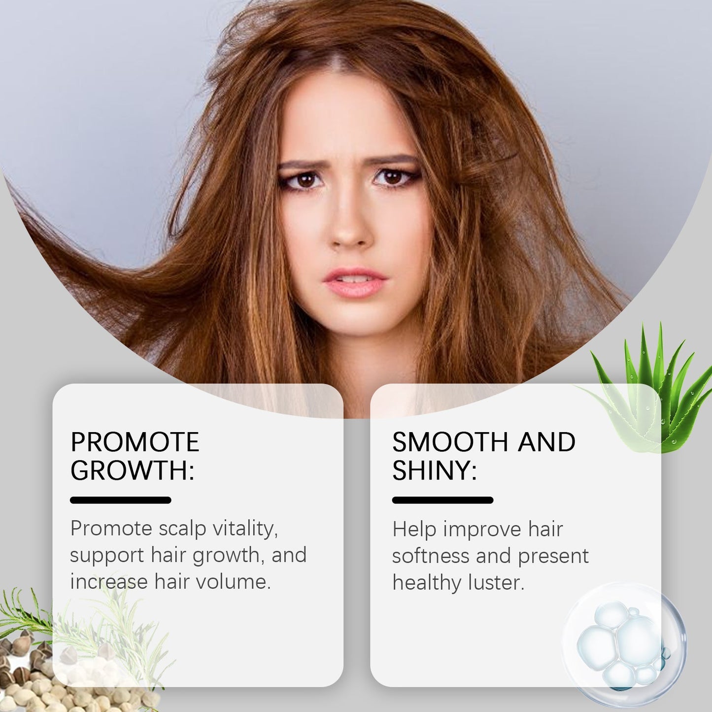 Aceite Esencial de Semilla de Moringa para el Cuidado del Cabello de Lujo