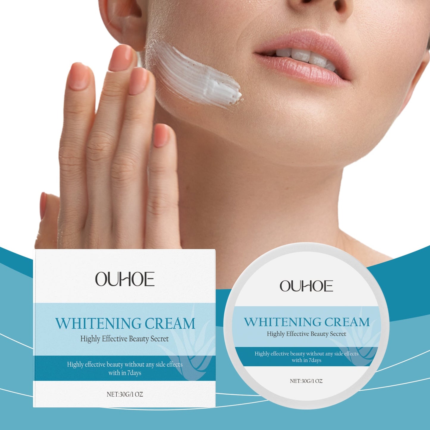 Crème de nuit hydratante douce pour une peau radieuse