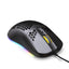 Souris de jeu creuse lumineuse RGB