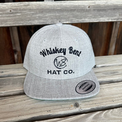 Whiskey Bent High-Profile Snapback Cap - Heathered Grey - Korvel