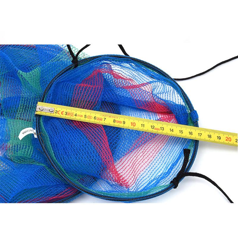 LEO Colorful 3-Layer Collapsible Fishing Net Basket - 65cm