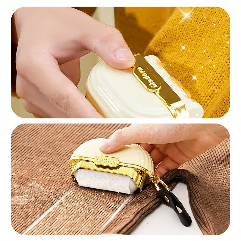 Portable roller hair remover for space capsule hair sticking - Korvel
