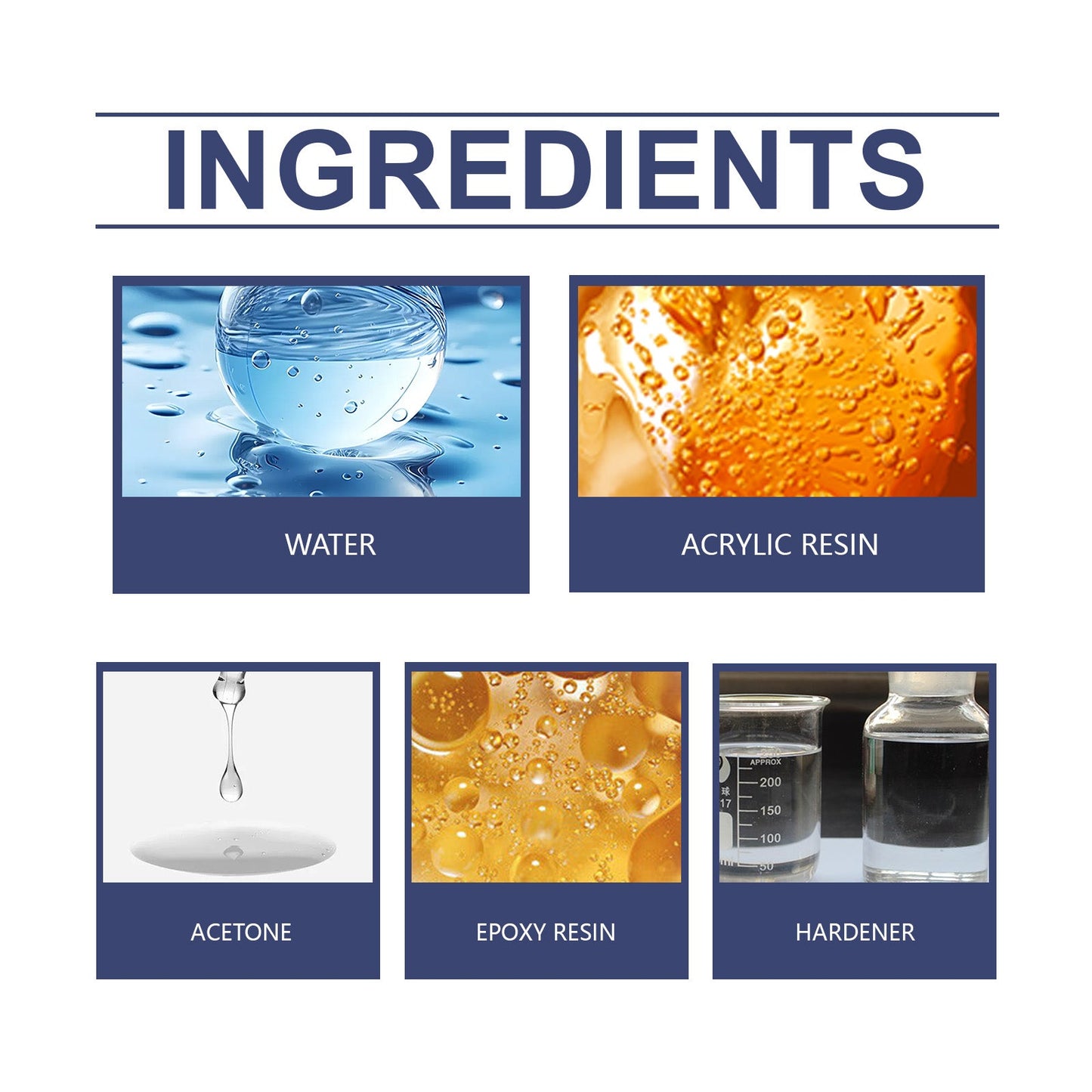 Resin Glue Crystal Drop Glue Diy Handmade Crafts Odorless High Transparent Quick Drying Glue - Korvel