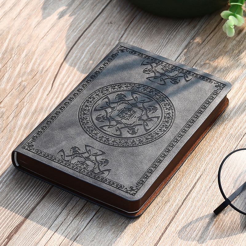 Exquisite A6 Pocket Notebook - Portable Leather Notepad